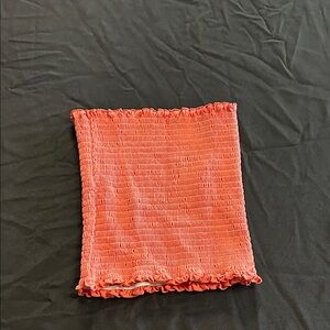 Hot Kiss Coral Crop Top